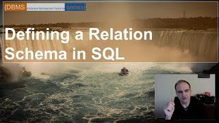 22 How to Create a Relation Schema in SQL [upl. by Ahsieuqal]