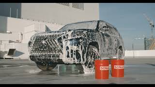 HOW TO SUPER CLEAN THE EXTERIOR OF YOUR CAR  Lexus Detail with Sonax [upl. by Onairotciv]