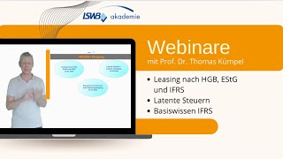 Internationale Rechnungslegung und Latente Steuern – unsere Webinare mit Prof Dr Thomas Kümpel [upl. by Aguayo984]