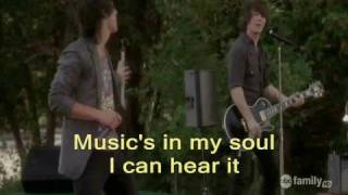 Camp Rock quotPlay My Musicquot with lyrics [upl. by Ahseekat]