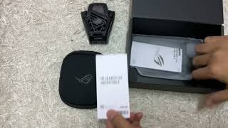 Unbox aeroactive cooler x  แกะกล่อง พัดลม Rog phone 8 [upl. by Llenrup]