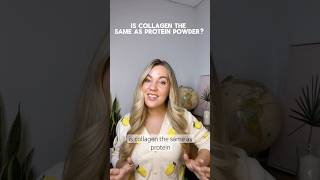 Is collagen the same as protein powder collagenpowder proteinpowder collagen [upl. by Ause]