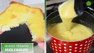 O QUEIJO VEGANO CREMOSO MAIS FÁCIL E BARATO DO MUNDO 574  Receitas da Mussinha [upl. by Sadira]