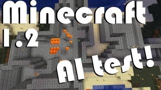 Minecraft 12  AI Movement Test [upl. by Oderf]