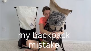 I’ve made a mistake when buying this backpack  Hyperlite Windrider vs Unbound [upl. by Husha]