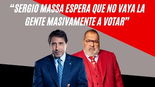 El Pase de Feinmann y Lanata “Sergio Massa espera que no vaya la gente masivamente a votar” [upl. by Nevi883]