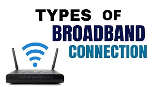 Types of broadband connection HINDI [upl. by Mcclees518]