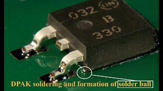 Most common defects tombstone and solder Ball during SMT soldering process in reflow oven [upl. by Oicelem]