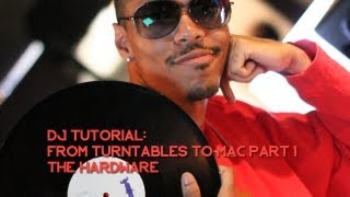 DJ Tutorial Recording From Turntables To Mac Hardware  The DJ AOT Show Ep 1 [upl. by Norrahc]