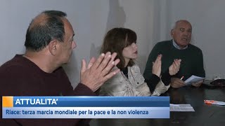 Riace terza marcia mondiale per la pace e la non violenza [upl. by Leunad]