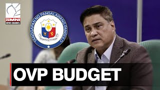 P700M budget ng OVP para sa 2025 posibleng taasan ng Senado Zubiri [upl. by Jody]