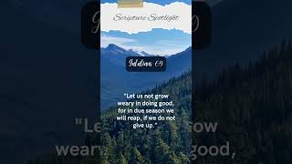 Galatians 69 ScriptureSpotlight ESV FaithInAudio InspiredByScripture bibleinaudio [upl. by Naaman]