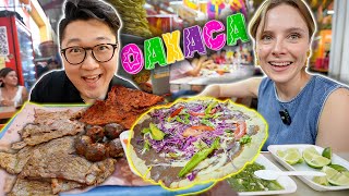 COMIENDO EN MERCADO de OAXACA con MI ESPOSA ShannonLeeman [upl. by Talia]