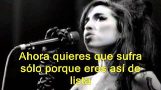 Amy Winehouse quotBest friendsquot  subtítulos en español [upl. by Dnomad550]