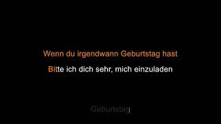 die ärzte  Ohne Dich Karaoke [upl. by Hendrix]