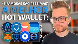 MELHORES CARTEIRAS DE CRIPTO WALLETS PARA CELULAR  Tem 3 muito famosas que são péssimas [upl. by Alper420]