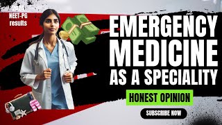 Emergency Medicine in India as a speciality NEETPG [upl. by Parish575]