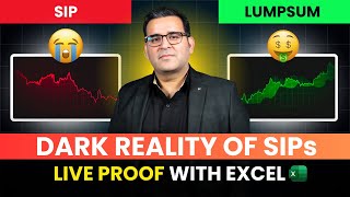 SIP Vs LUMPSUM Explained With Excel Sheet  Mutual Funds for Beginners  Sanjay Kathuria [upl. by Komsa]