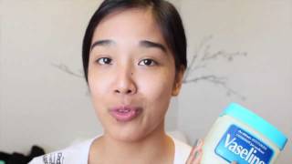 How To Remove Makeup with Vaseline [upl. by Elohc]