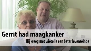 Gerrit had maagkanker maar met wietolie een beter levenseinde [upl. by Liw]