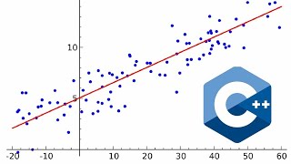 Linear Regression in C [upl. by Nauqat676]