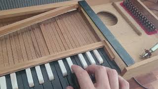 diy hohner clavinet with delay [upl. by Ellinet]