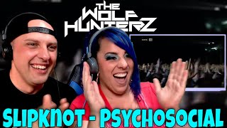 Slipknot  Psychosocial Live HD THE WOLF HUNTERZ Reactions [upl. by Noitsuj]