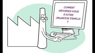 Comment répondezvous à votre obligation demploi [upl. by Roshelle]