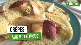 Crêpes aux milles trous [upl. by Asiruam]