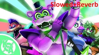 Mega Pizzaplex ▶ FNAF SECURITY BREACH SONG SlowedReverb [upl. by Sesylu]