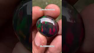 good quality black opal afrika size jumbo 25x20x9mm [upl. by Annaeed]