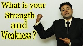 How to answer your strengths and weaknesses interview question  IIM Interview Question [upl. by Ordnasela]