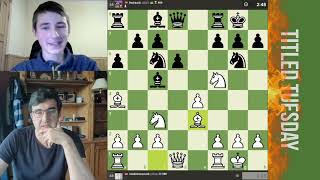 BLOCK AND REPORT  GM VLADIMIR KRAMNIK vs FM TYKHON CHERNIAIEV chess schach chessdrama [upl. by Akinot]