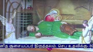 1st wednesday 07 August 2024  Sleepining St Joseph Arimalam Shrine Live [upl. by Grussing]