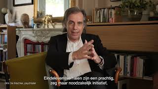 Prof Dirk De Wachter over het belang van Eindelevensverhalen [upl. by Renruojos]