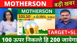 SAMVARDHANA MOTHERSON SHARE LATEST NEWS MOTHERSON SHARE TARGET MOTHERSON SHARE ANALYSIS [upl. by Ecirb726]