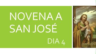 Novena a San José Dia 4 13 DE MARZO [upl. by Lion]