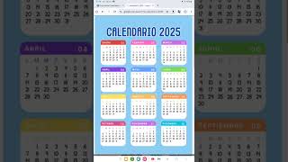 ¡Calendario 2025 A comprarlo antes de que se agote 2025 calendario2025 calendario pulidasuerte [upl. by Janie]