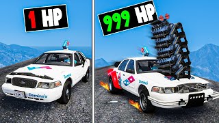 Upgrading to the FASTEST Dominos Delivery Car ever in GTA 5 [upl. by Niad]