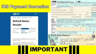 IRS How to Fix Misapplied Estimated Tax Payment Year Direct Pay Correction Guide [upl. by Yeleek]