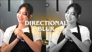 directional blur  after effects [upl. by Shelley]