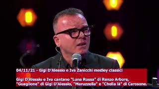 041121  Gigi DAlessio e Iva Zanicchi medley classici [upl. by Lorsung]