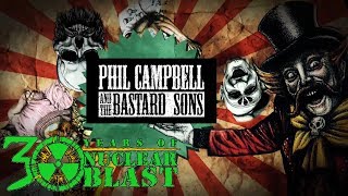 PHIL CAMPBELL AND THE BASTARD SONS  Ringleader OFFICIAL LYRIC VIDEO [upl. by Harias]