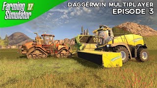 FS17 Multiplayer Timelapse In Daggerwins Server  Farming Legend Map Ep3 [upl. by Gathers]