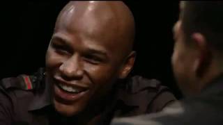 HBO Boxing Floyd Mayweather vs Victor Ortiz  Face Off w Max Kellerman [upl. by Dihgirb]