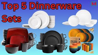 Top 5 Dinnerware Sets for Every Day Use  Best Dinnerware Sets 2024 [upl. by Olaf]