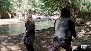 The Walking Dead 10x10 quotFights Daryl Vs Alphaquot Season 10 Episode 10 HD quotStalkerquot [upl. by Ludeman]