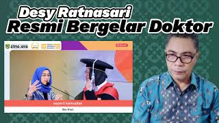 Atma Jaya Desy Ratnasari Raih Gelar Doktor Predikat Sangat Memuaskan [upl. by Harehs]