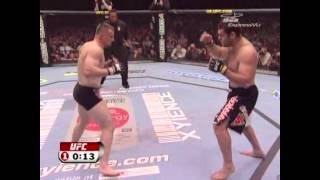 Gabriel Gonzaga Head Kick On Mirko Cro Crop [upl. by Herzen414]