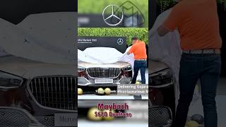 VIP Home Delivery of Dual Tone Maybach S680 in Gujarat  Exclusive Luxury Unveiling [upl. by Etnud929]